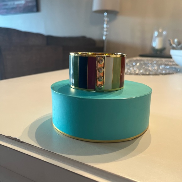 Coach multicolor striped bangle - Picture 2 of 4